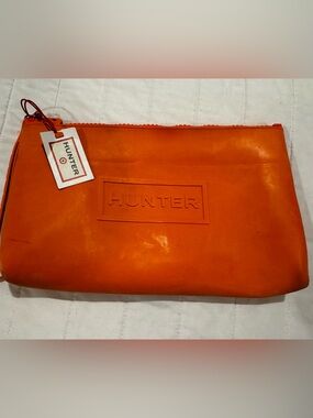 Hunter Orange Waterproof Travel Toiletry Pouch